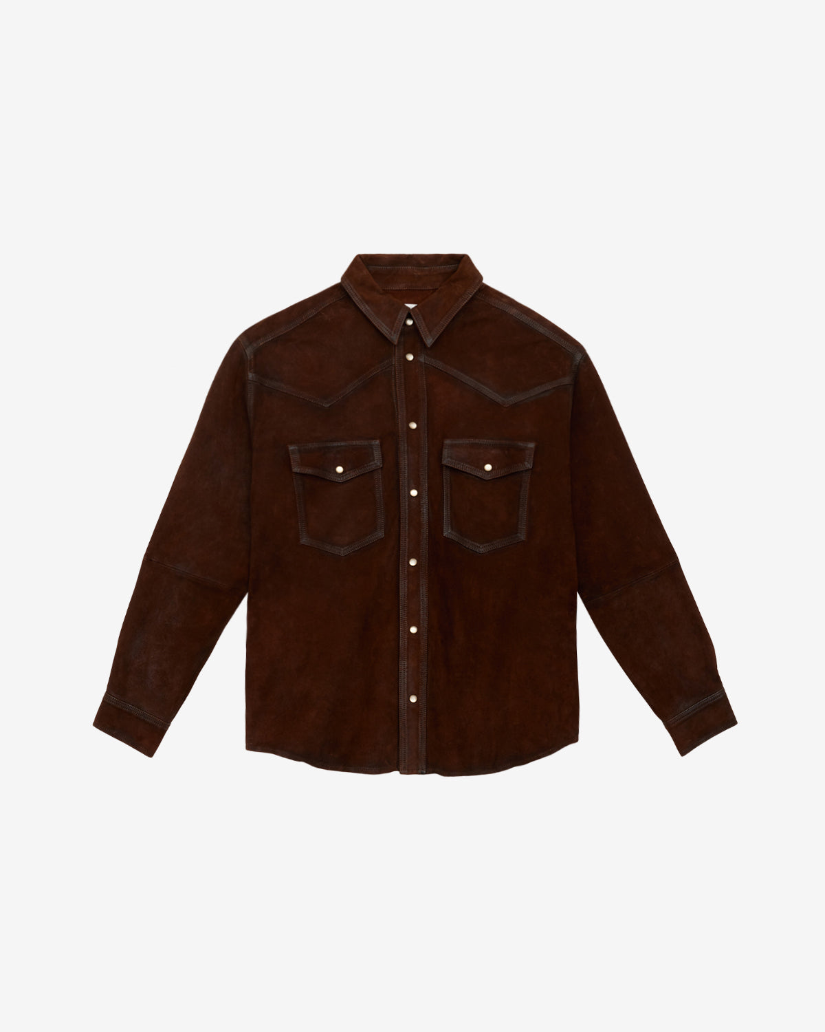 Chemise adrian Man Marron 1