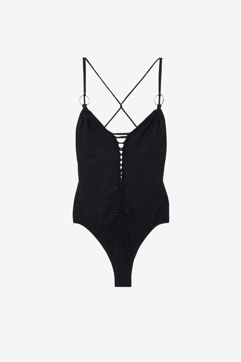 Maillot de bain une pièce federica tressé - Noir - Woman - 1