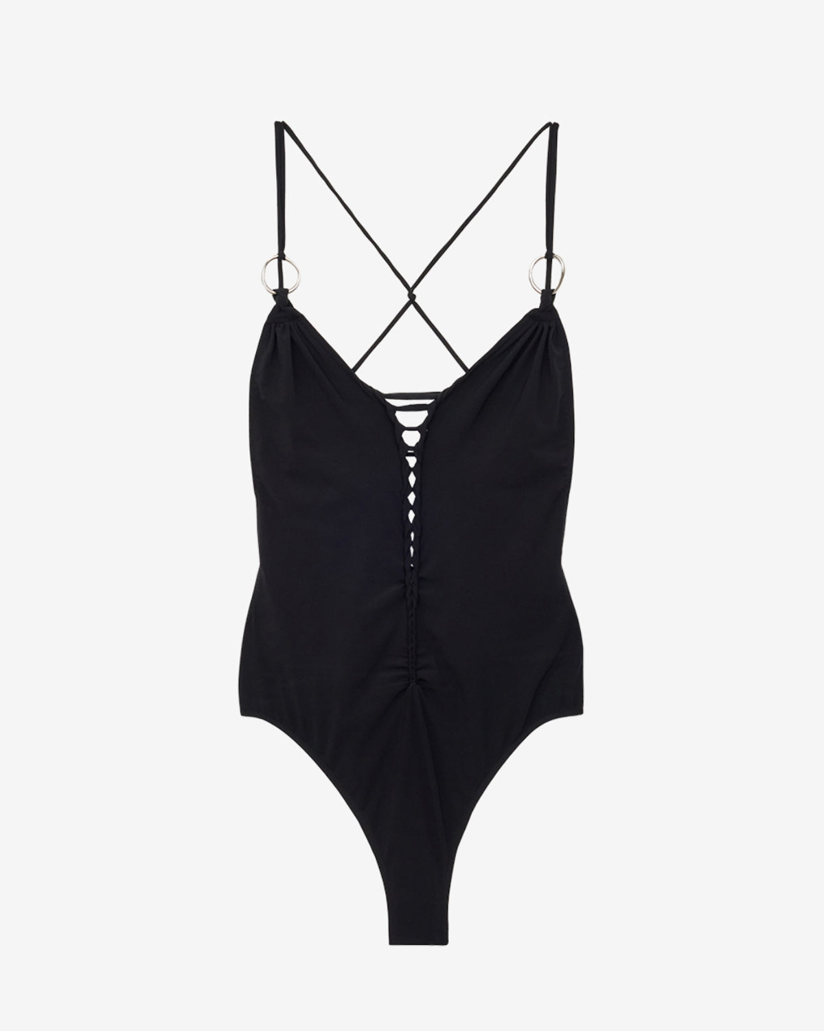 Federica swimsuit Woman Black 1