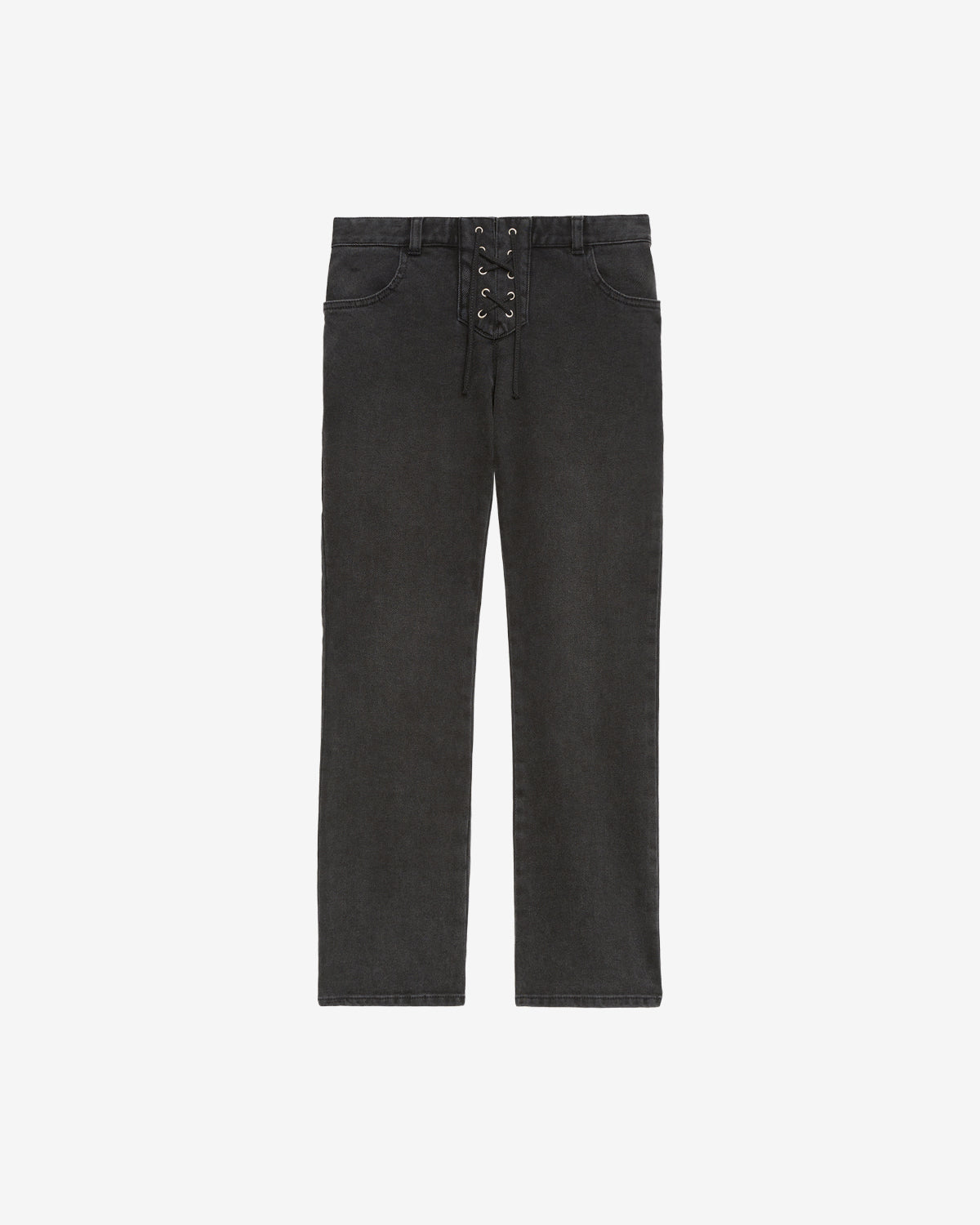 Pantalon vanel Woman Noir délavé 4