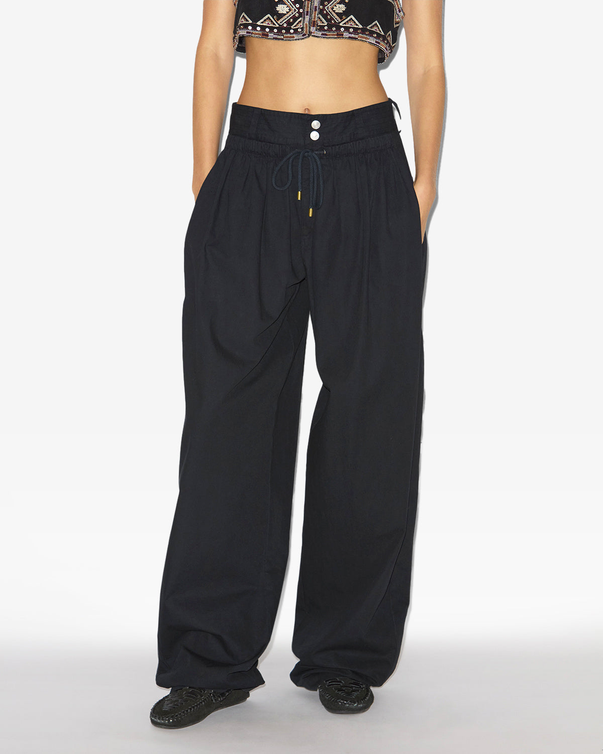 Pantaloni inaya Woman Nero 4