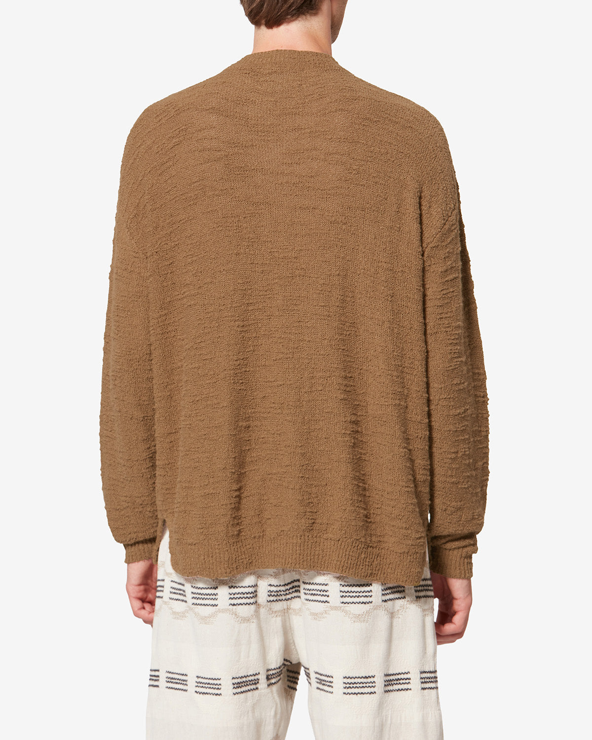 Maglione in maglia testurizzata arnold - Bronzo - Man - 4