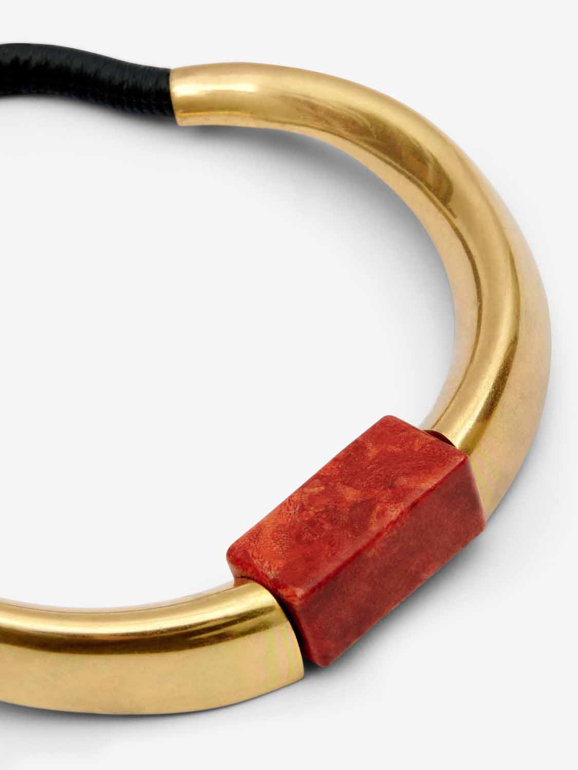 Gargantilla noly Woman Orange-light brass 2