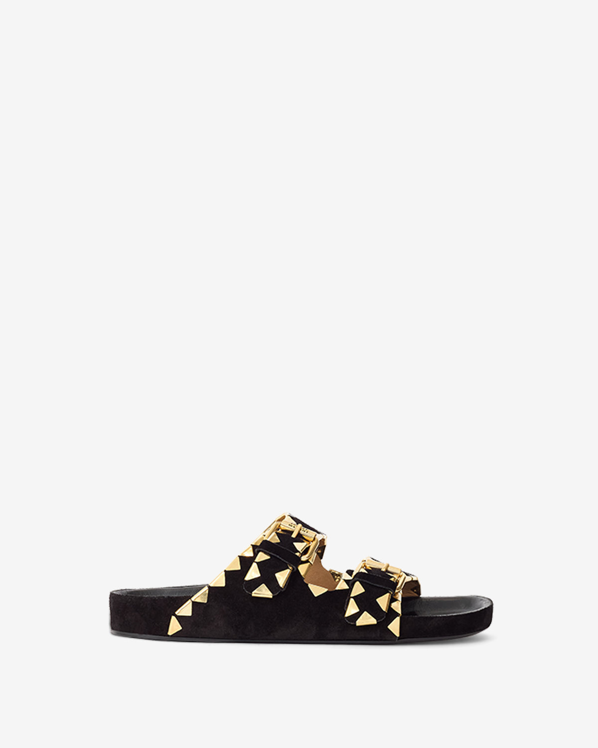 Lennyo sandals Woman Black and gold 3