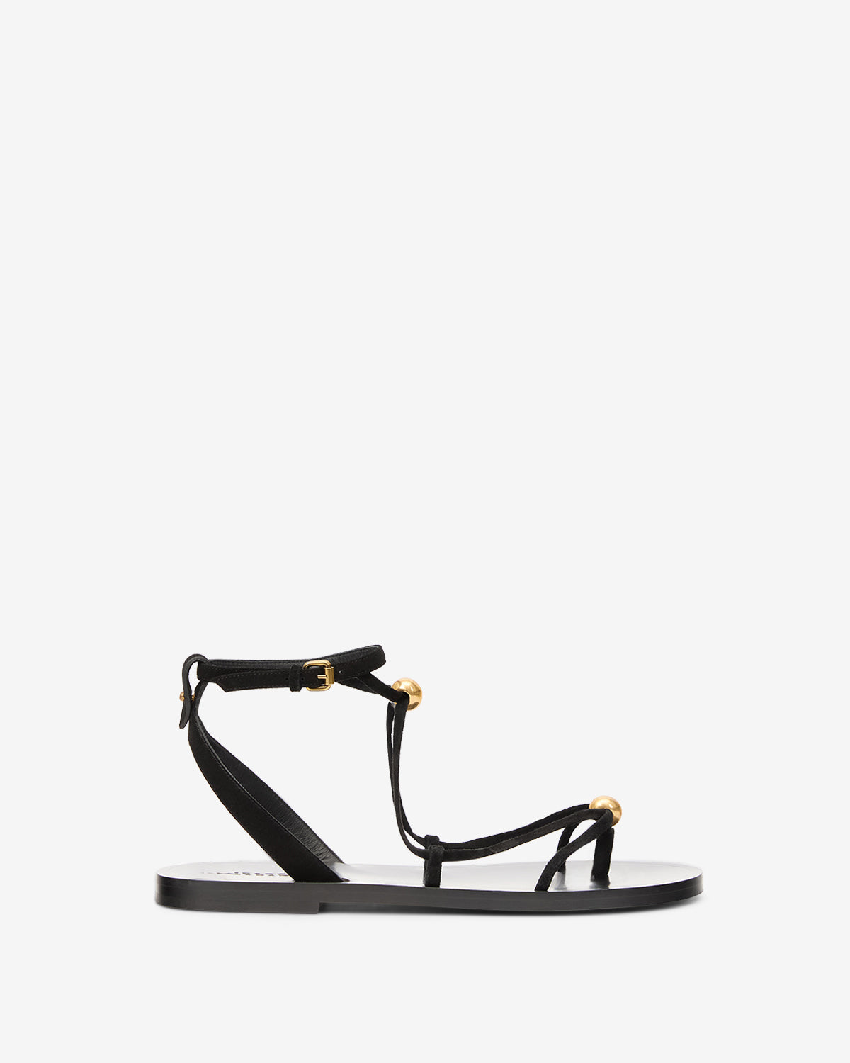 Azzi sandals Woman Black and gold 7