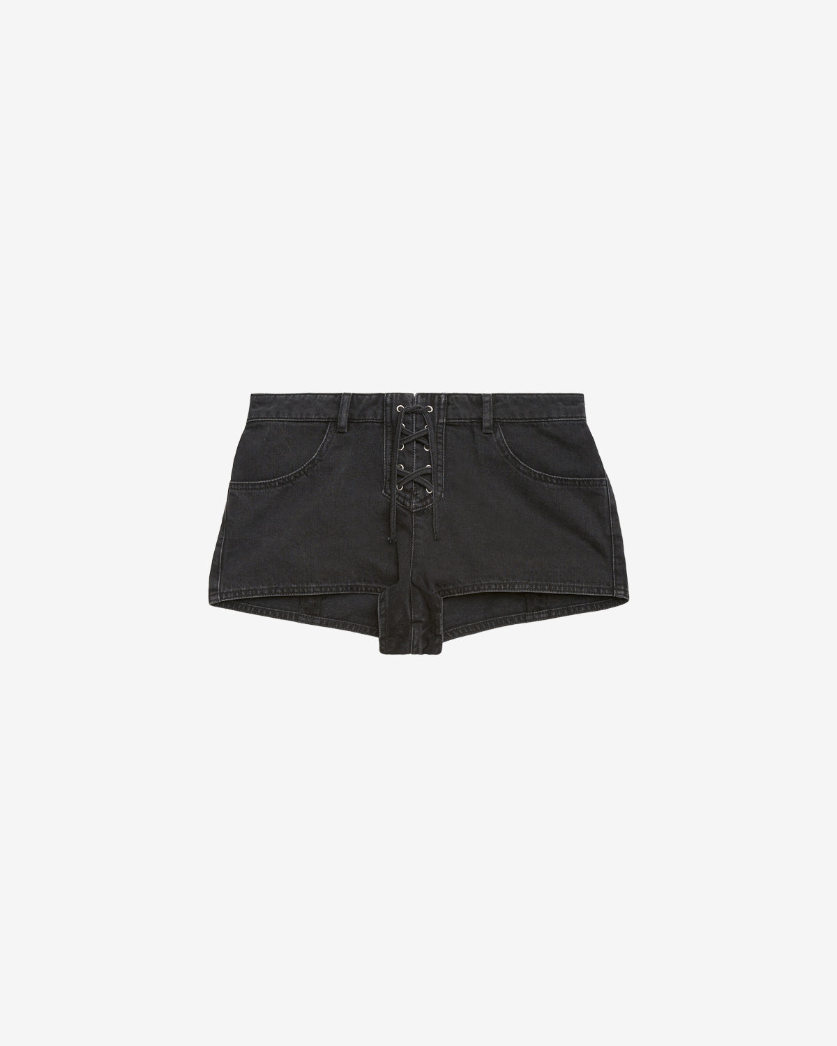 Short delma Woman Noir délavé 4