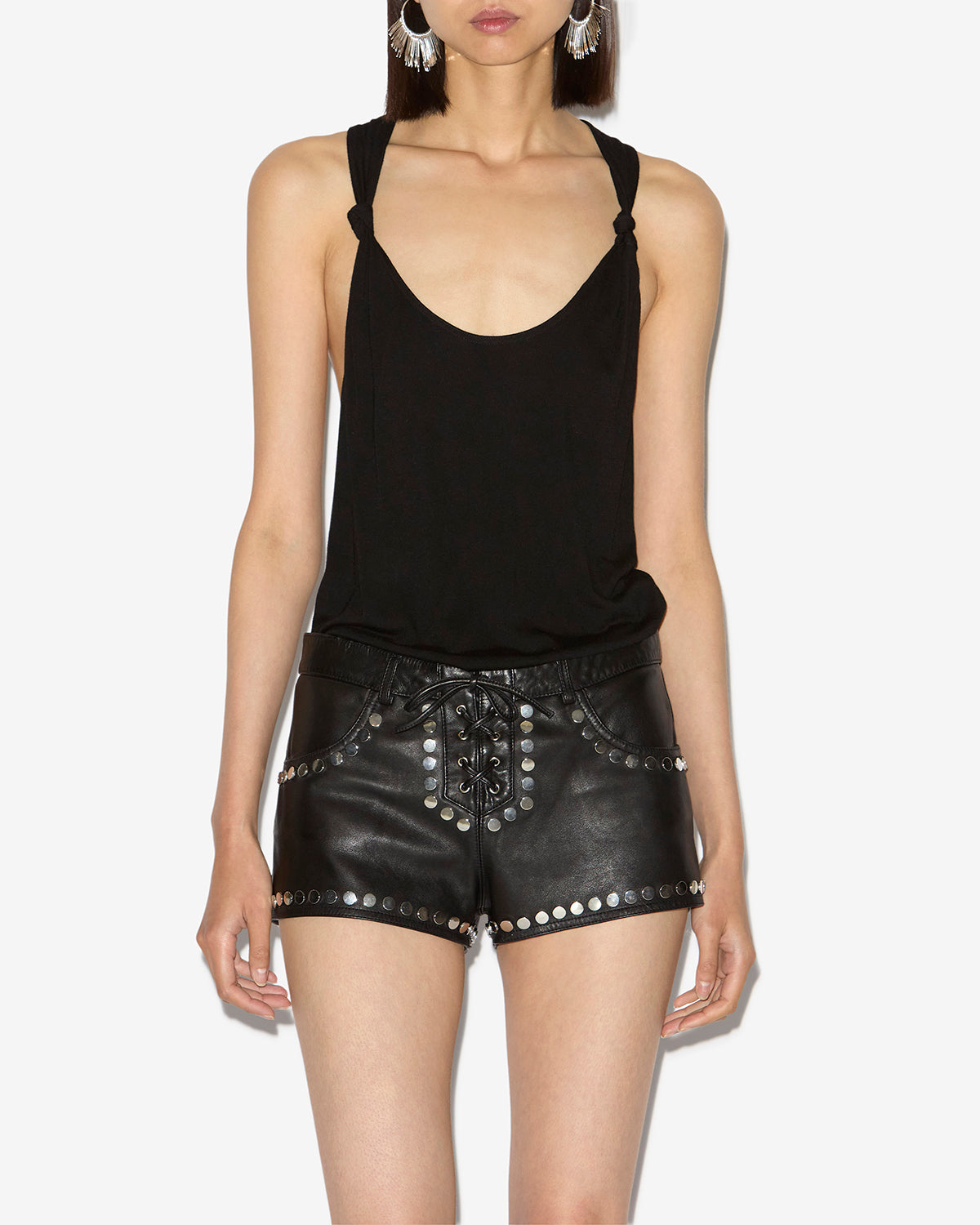 Short elsanna Woman Negro 3