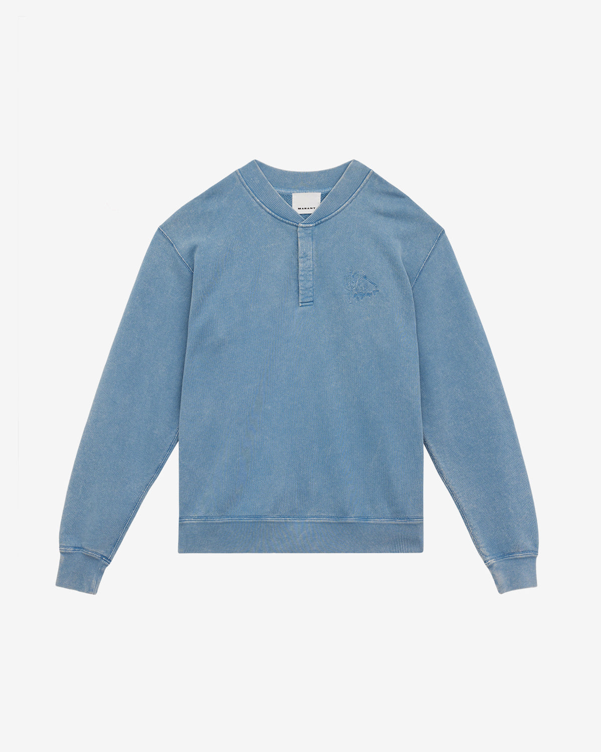 Sweatshirt mathias Man Ice bleu 1