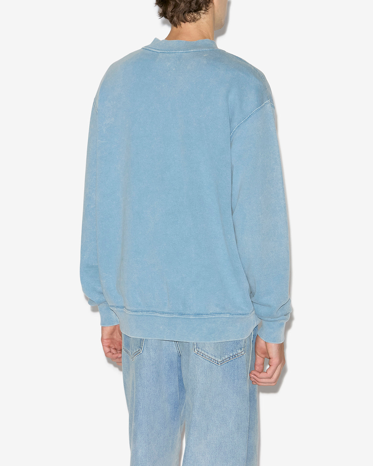 Sweatshirt mathias Man Ice bleu 3