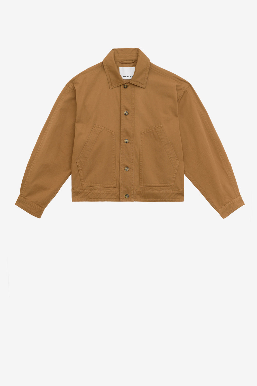 Forest 면 크롭 재킷 - Toffee - Man - 1