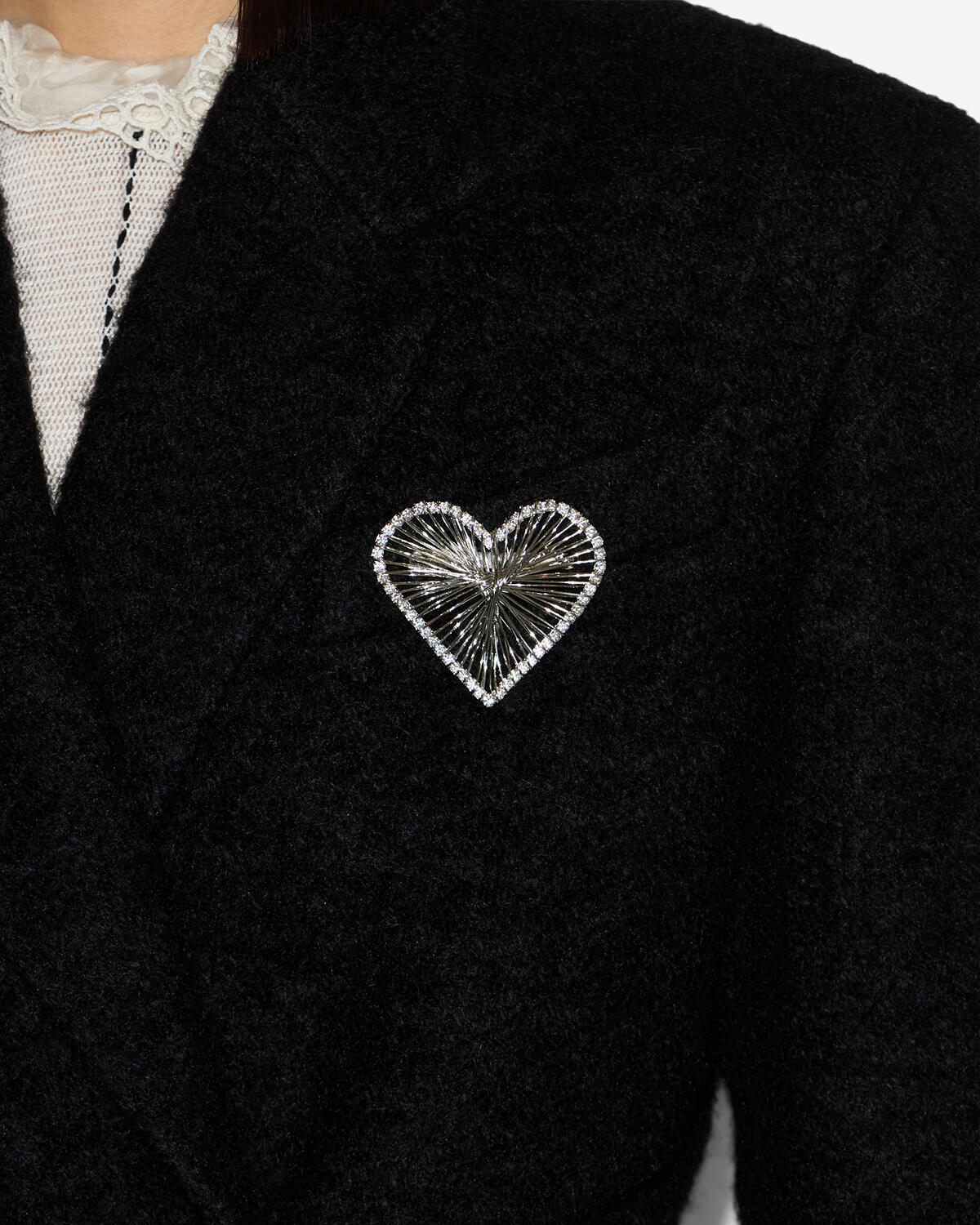 Eden brooch Woman Silver 1