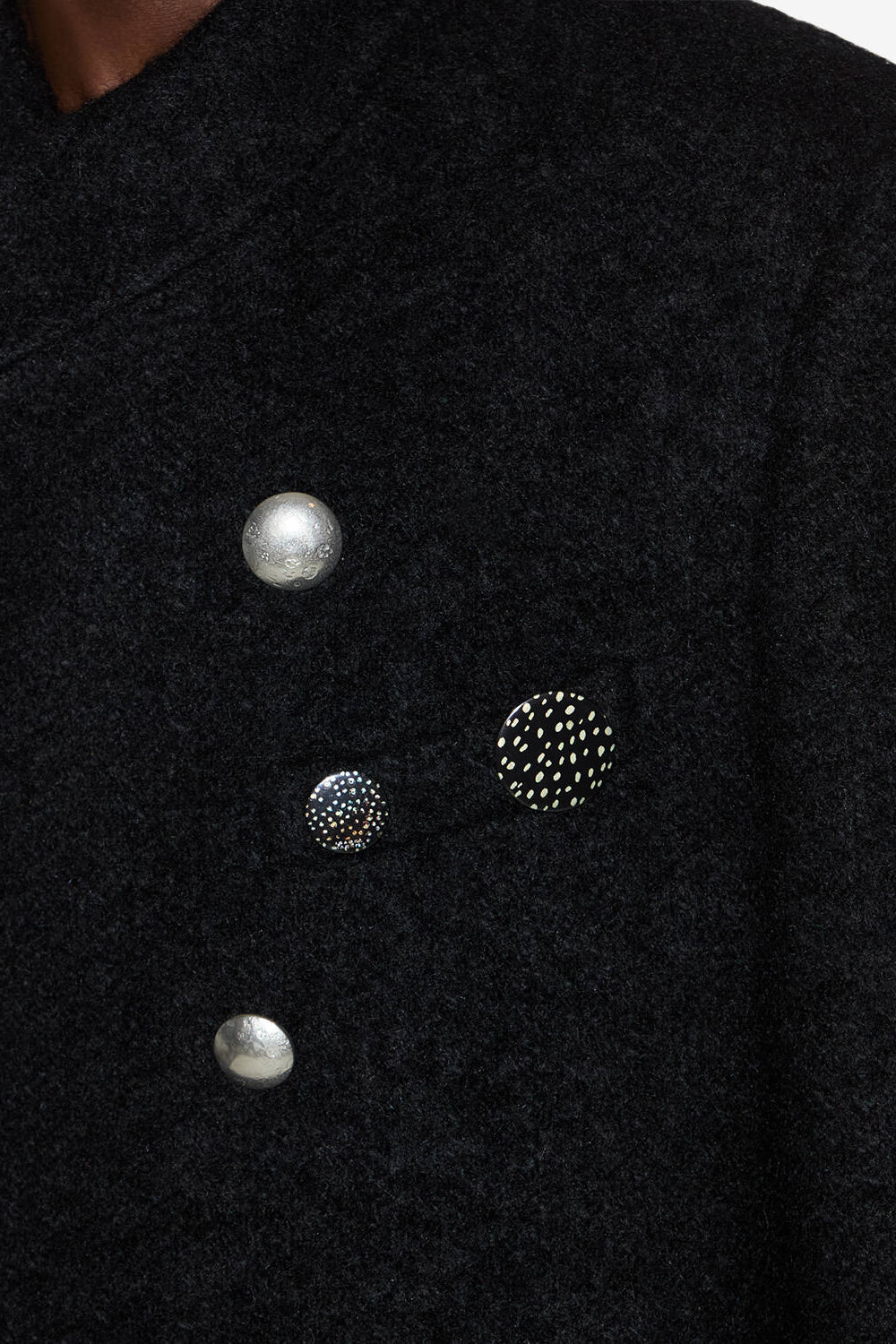 Set di due spillette pin's petes - Black-gold - Man - 2