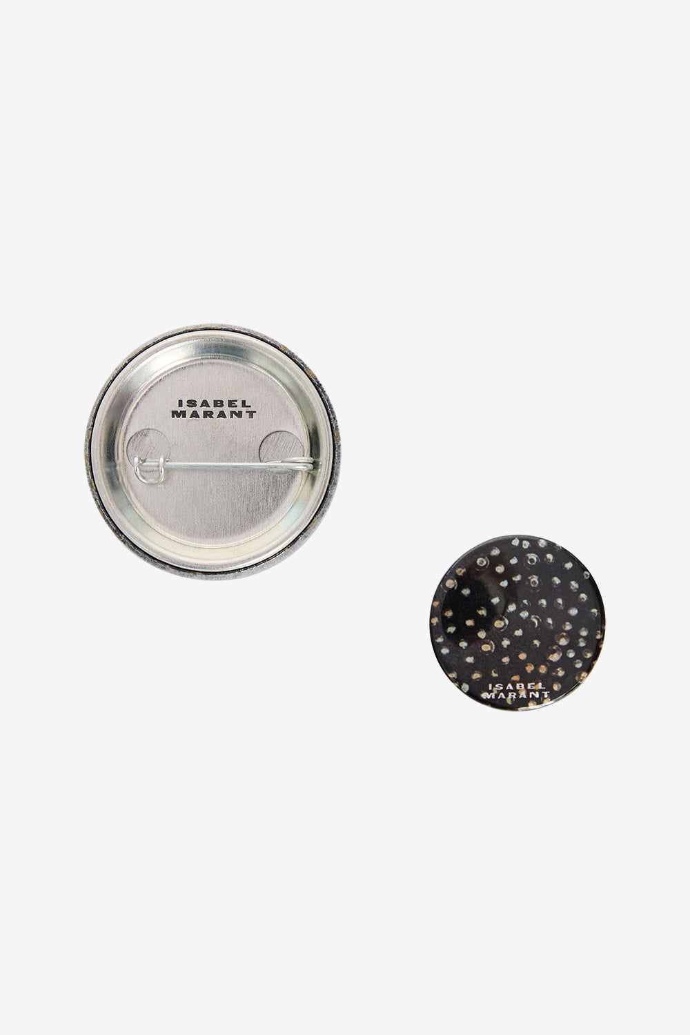Set di due spillette pin's petes - Black-gold - Man - 3