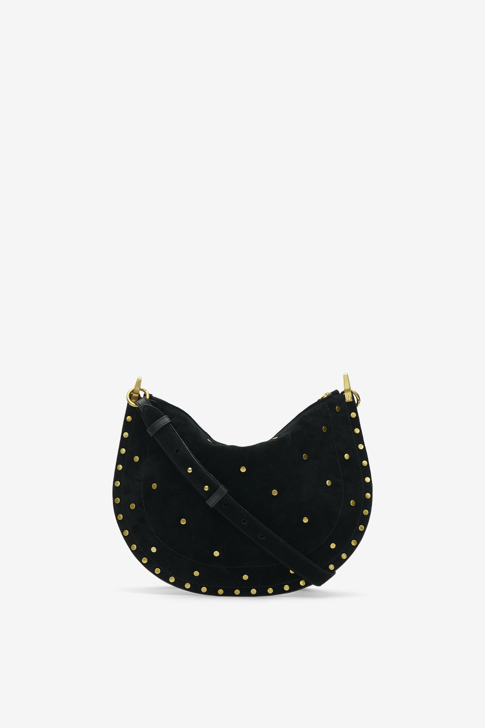 Sac oskan soft zip en cuir velours - Noir - Woman - 2