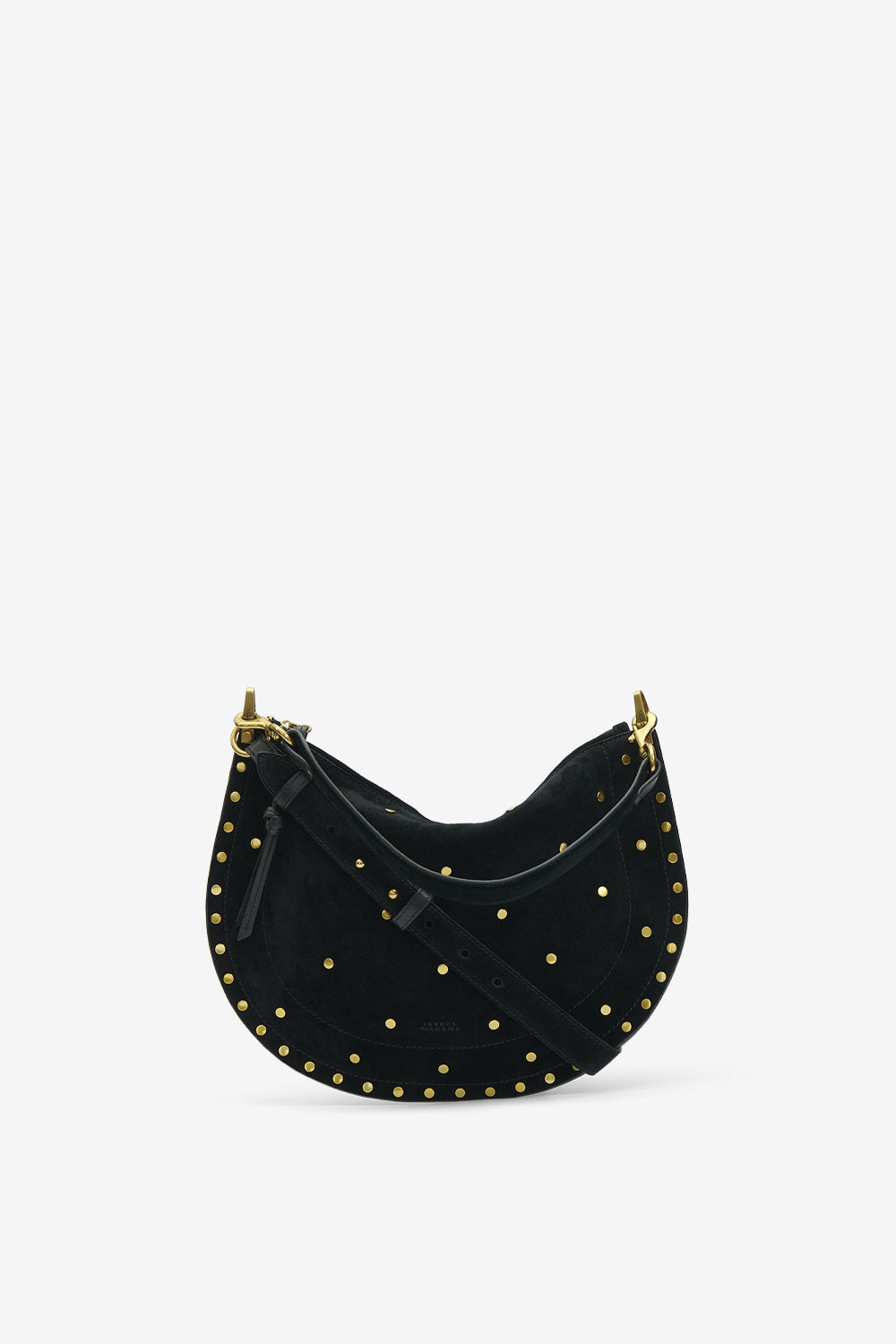 Sac oskan soft zip en cuir velours - Noir - Woman - 7