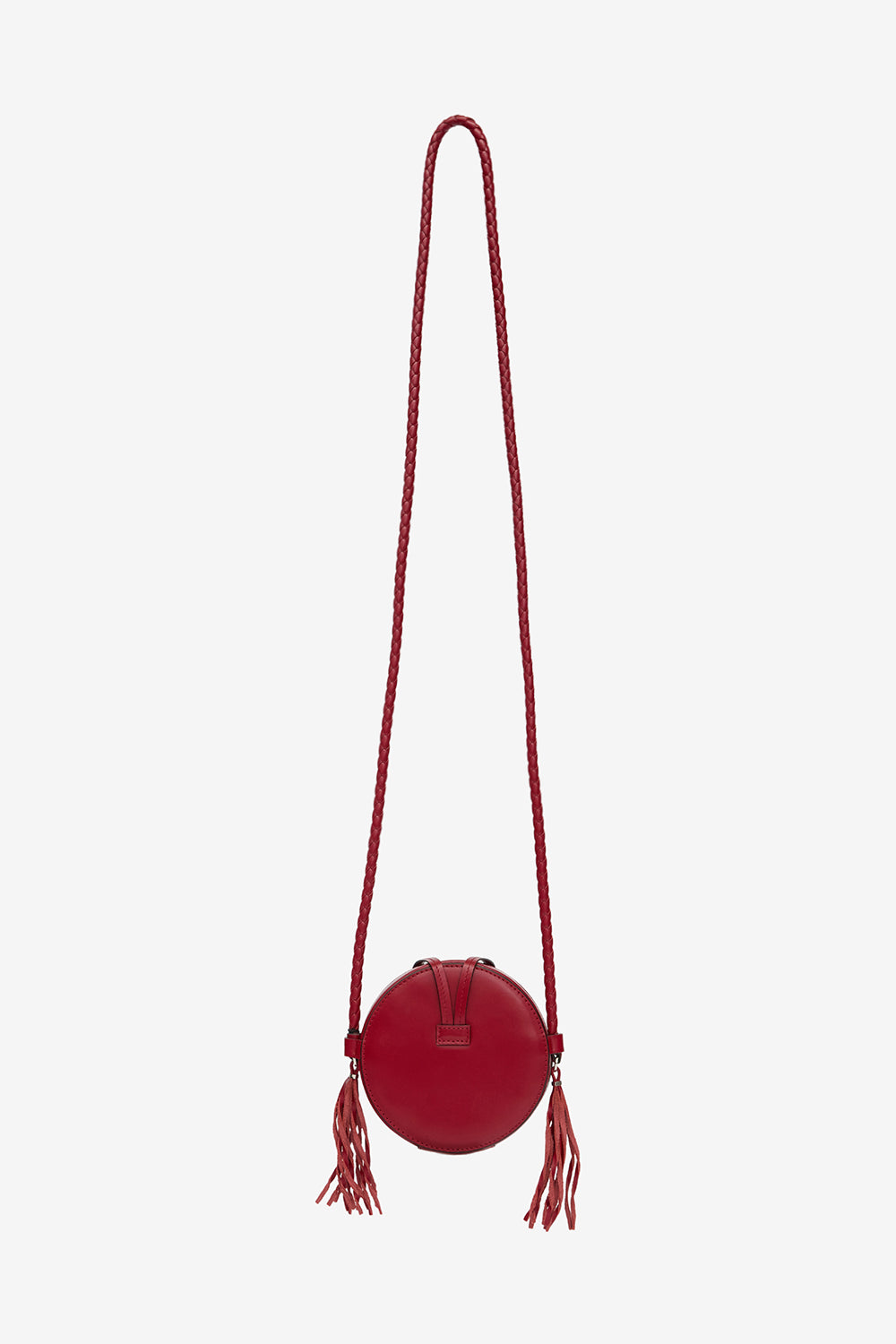 Houna レザー ショルダーバッグ - Deep red - Woman - 2