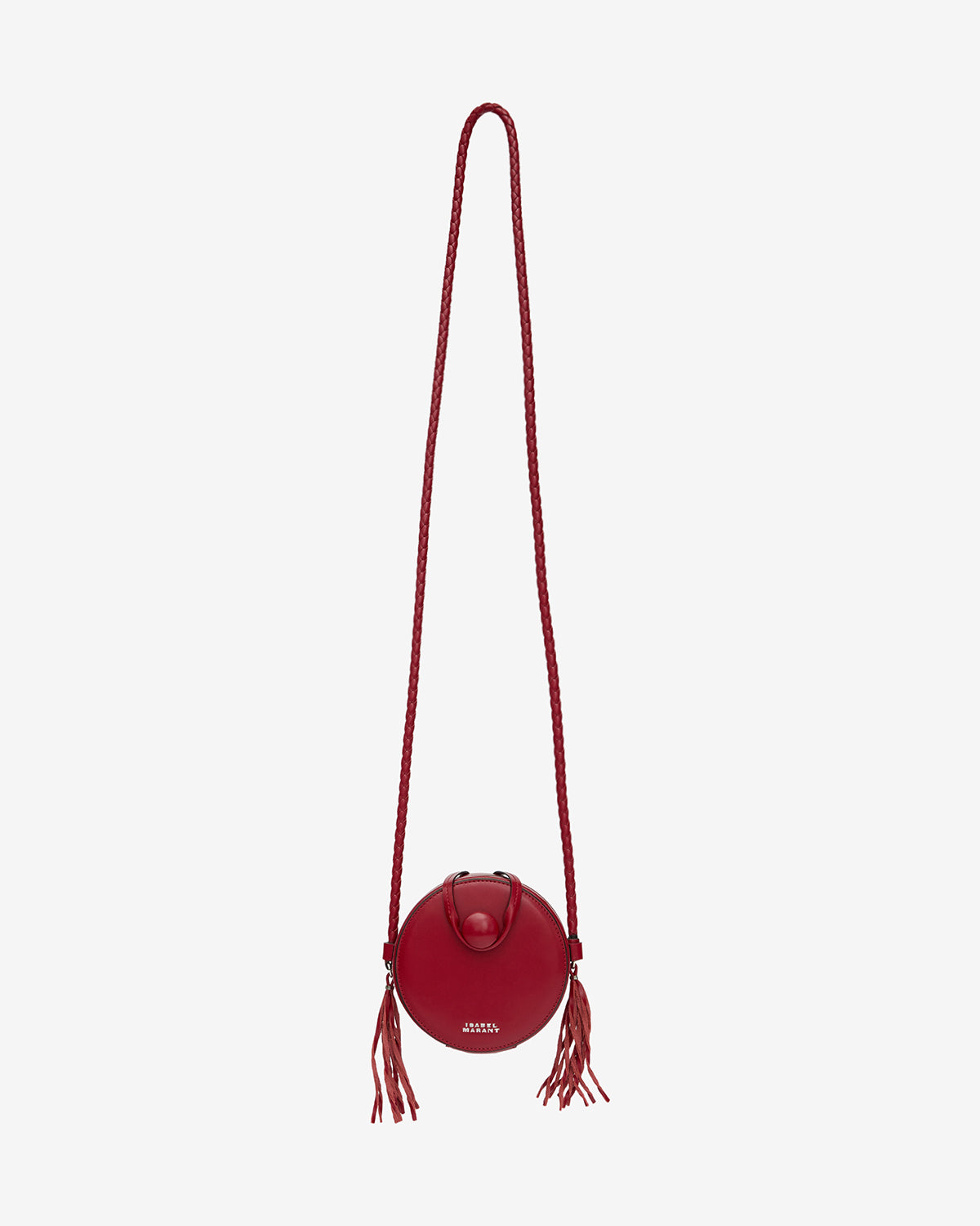Bolso bandolera houna de piel - Deep red - Woman - 1