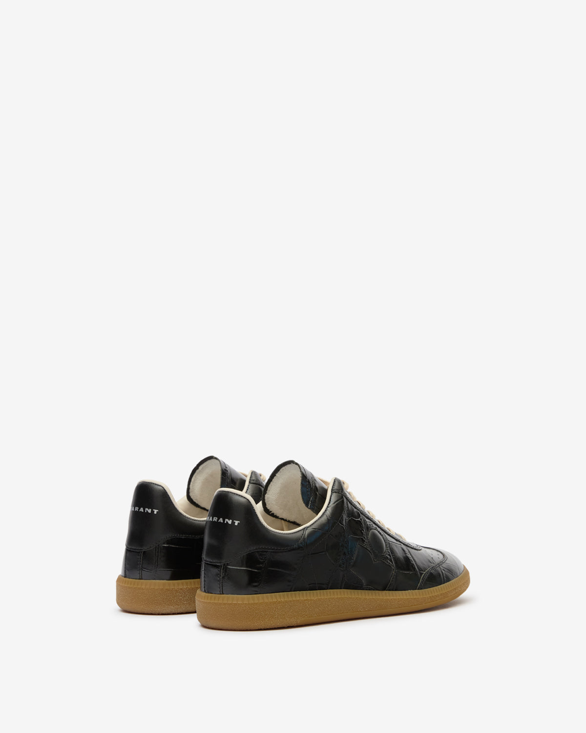 Baskets basses brycy en cuir - Noir - Man - 2