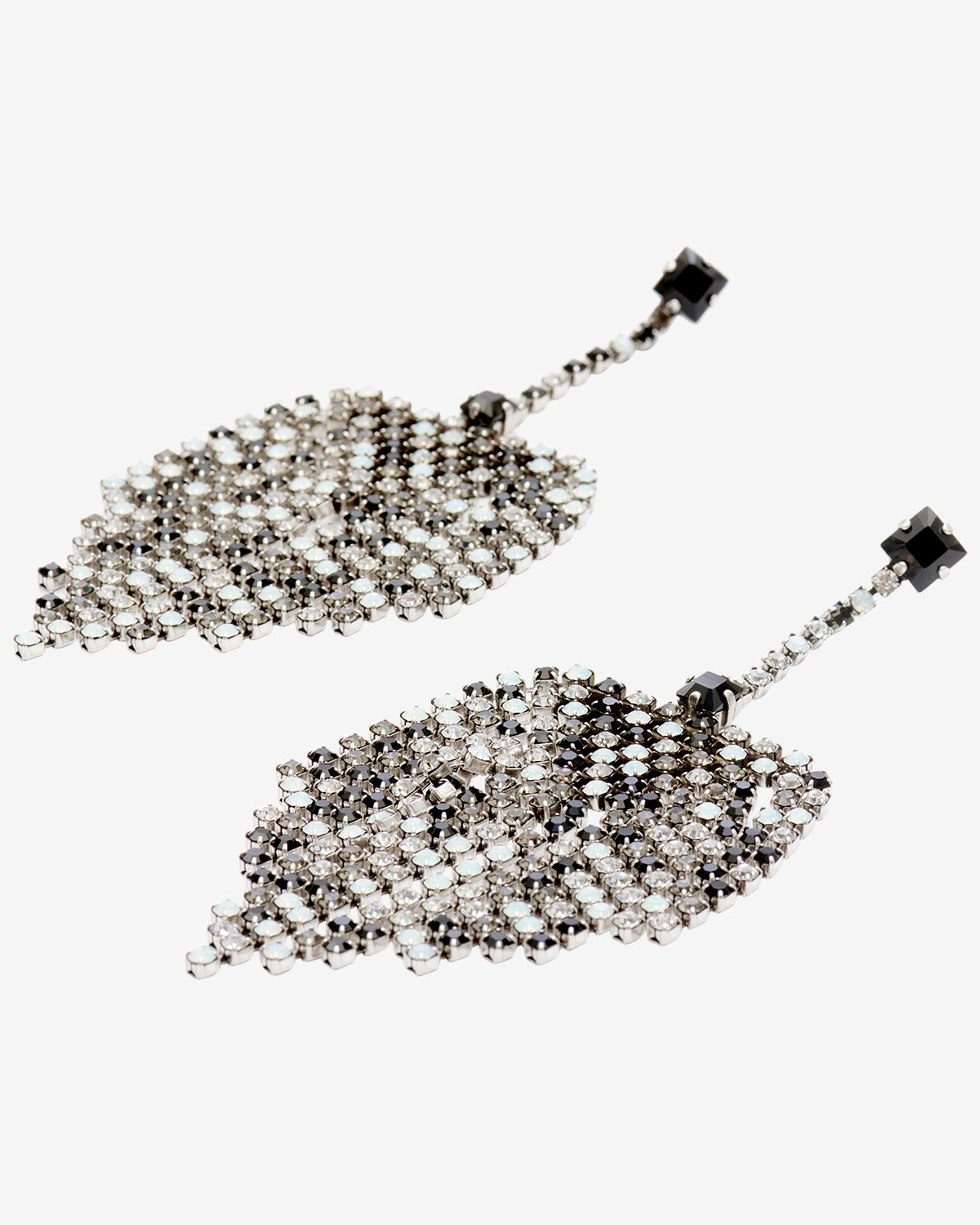 Faye earring Woman Black and silver 2