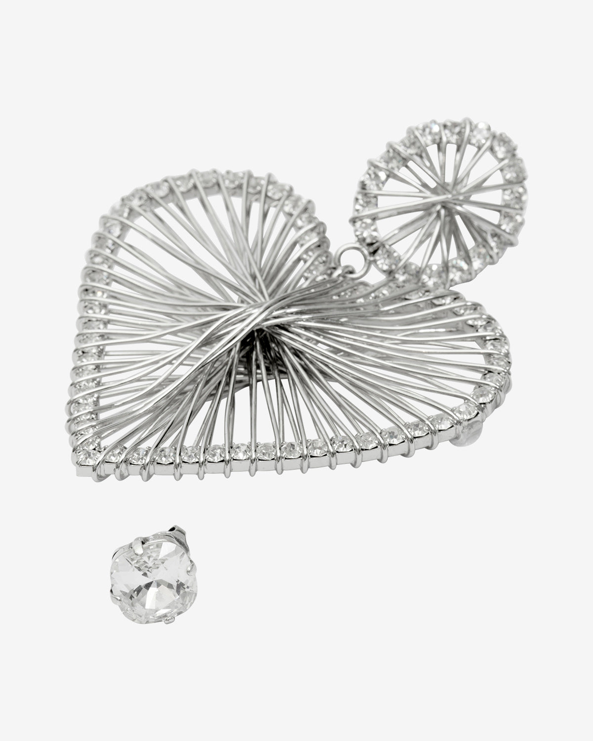 Eden earrings Woman Silver 1