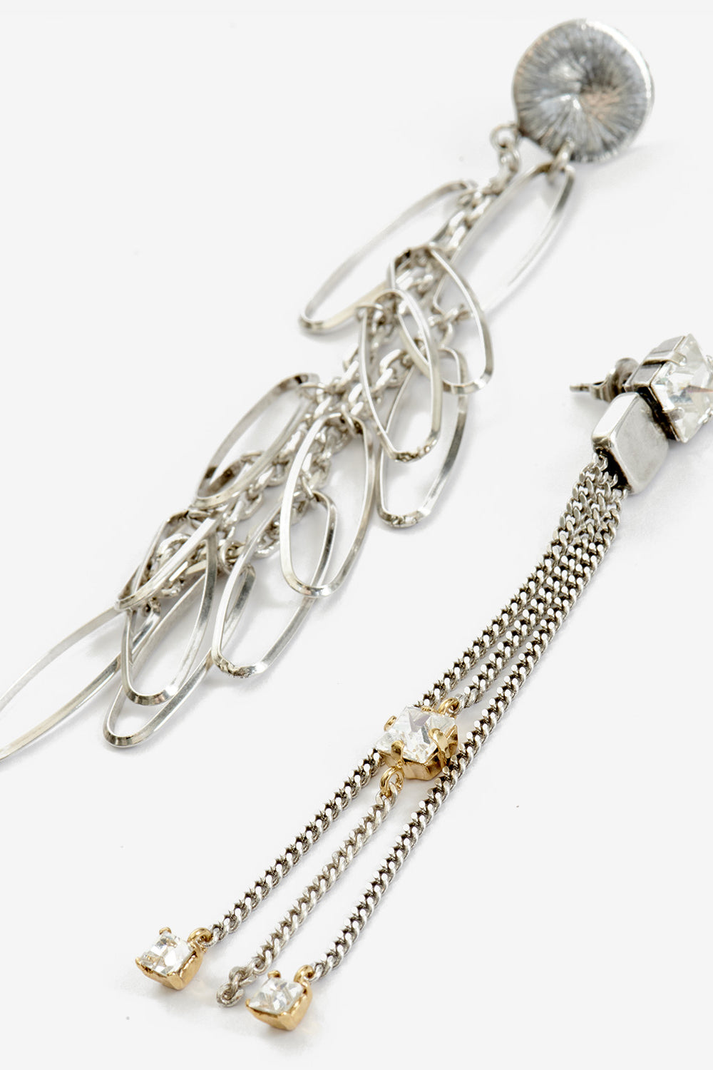 Boucles d'oreilles pendantes jodie - Argenté - Woman - 3
