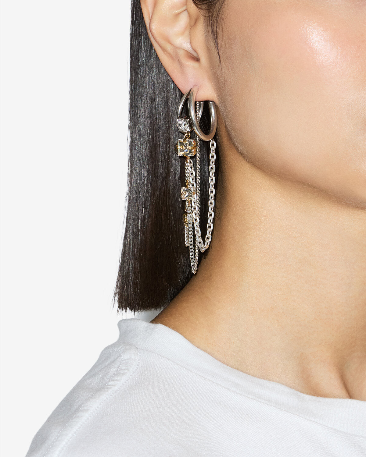 Orecchino jodie Woman Argento 1