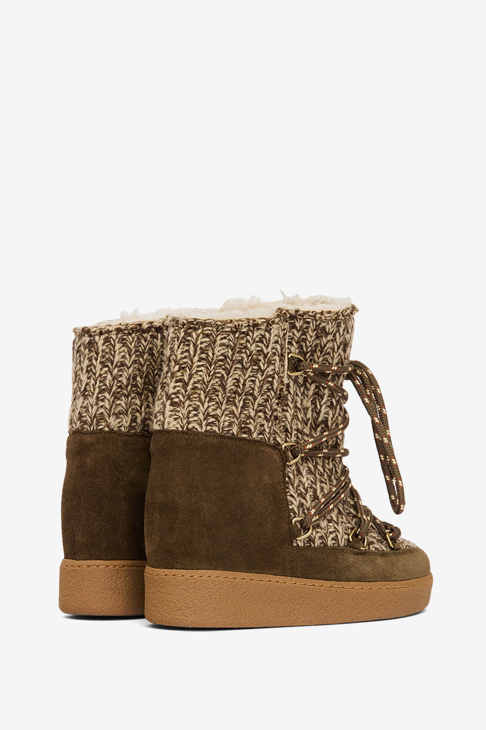 Botas après-ski nowla con forro de terciopelo nowla - Bronce - Woman - 2