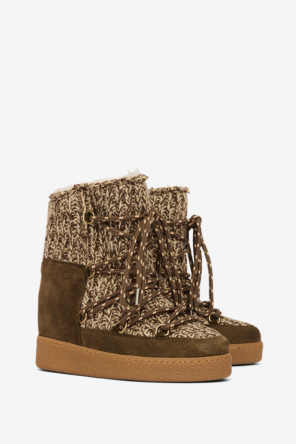Botas après-ski nowla con forro de terciopelo nowla - Bronce - Woman - 3
