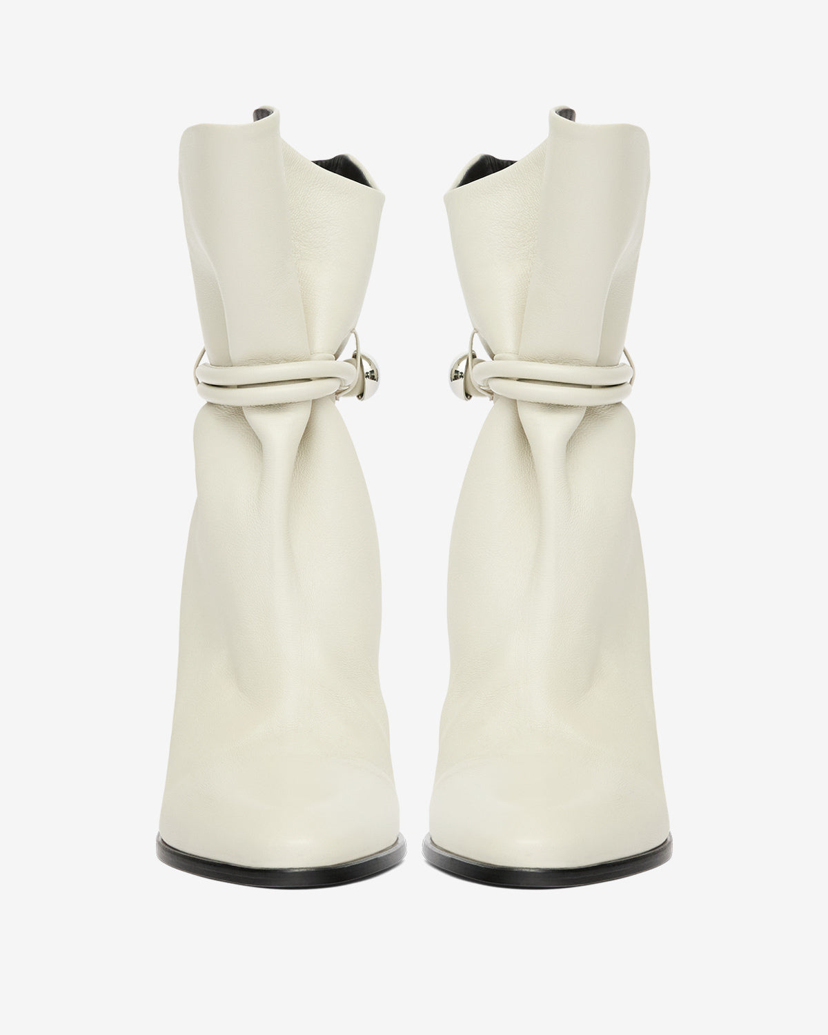 Stivaletti in pelle lolya - Beige - Woman - 4