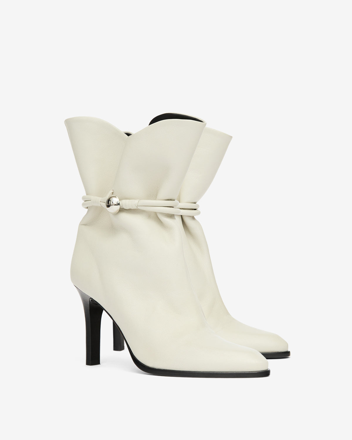 Stivaletti in pelle lolya - Beige - Woman - 3