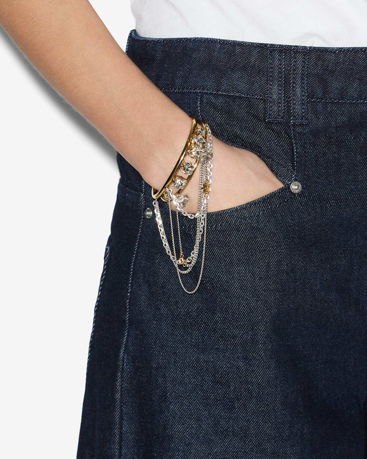 Jodie bracelet Woman Silver-gold 2