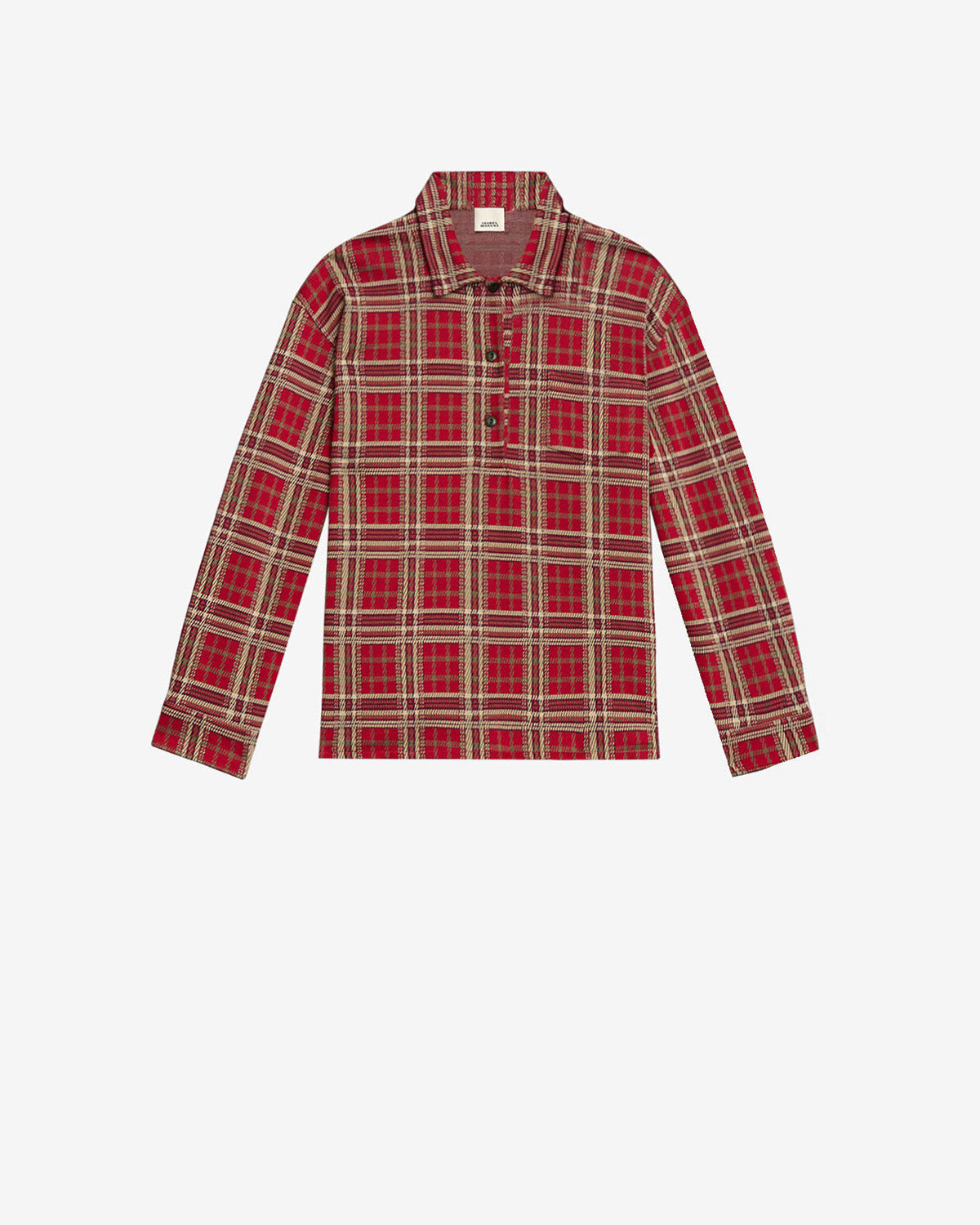 Bruna plaid blouse - Red - Woman - 5