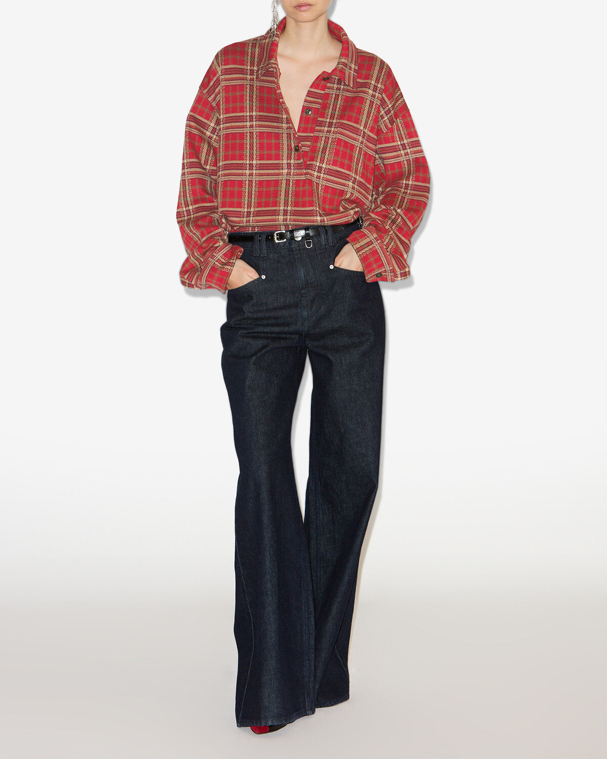 Camisa bruna Woman Rojo 4