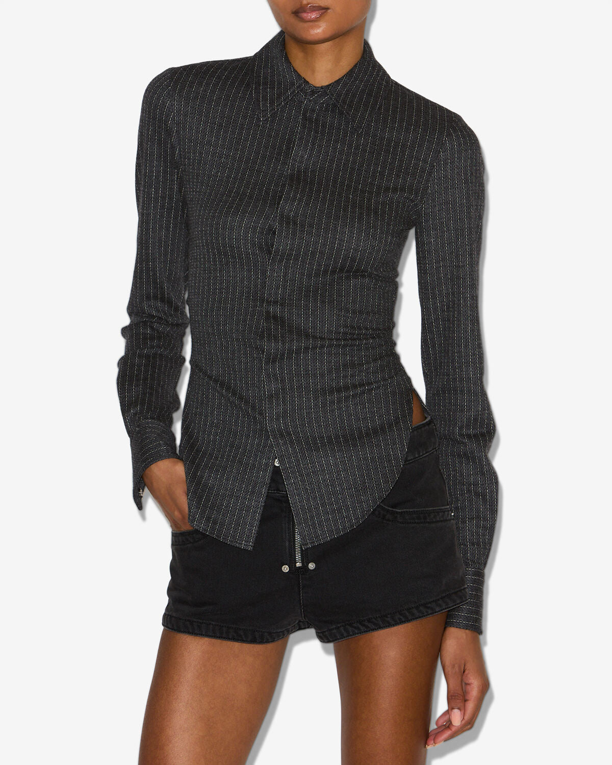 Camicia romea Woman Anthracite 5
