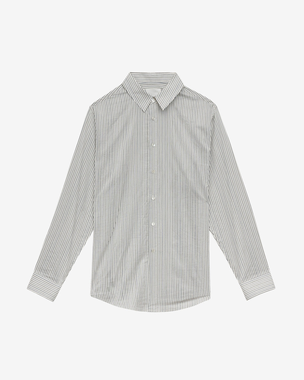 Chemise nathan Man Écru et noir 2