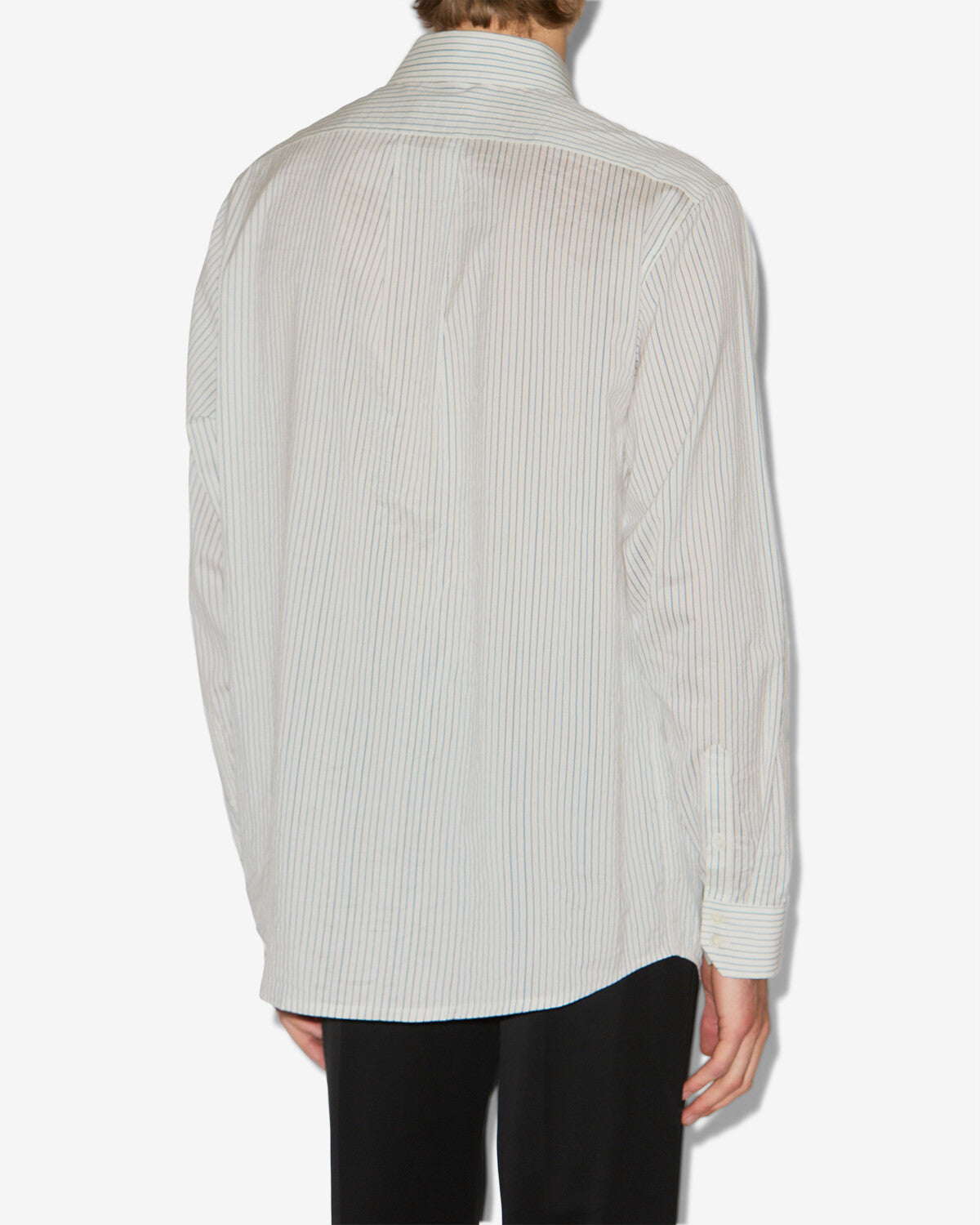 Chemise nathan Man Écru et noir 2