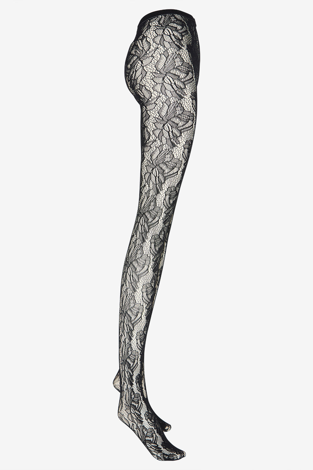 Collants floricia façon dentelle - Noir - Woman - 2