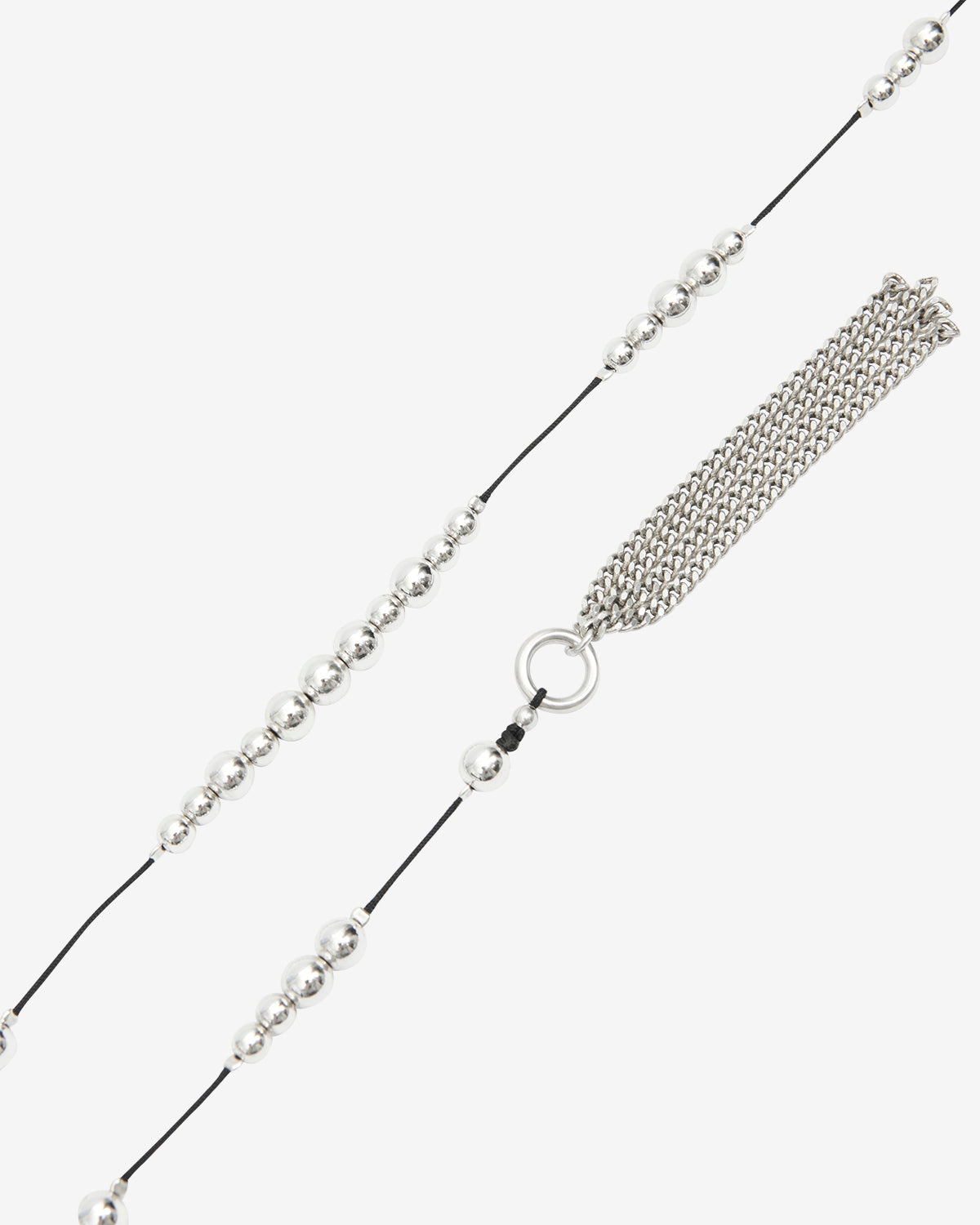 Sciarpa bob Man Black and silver 1