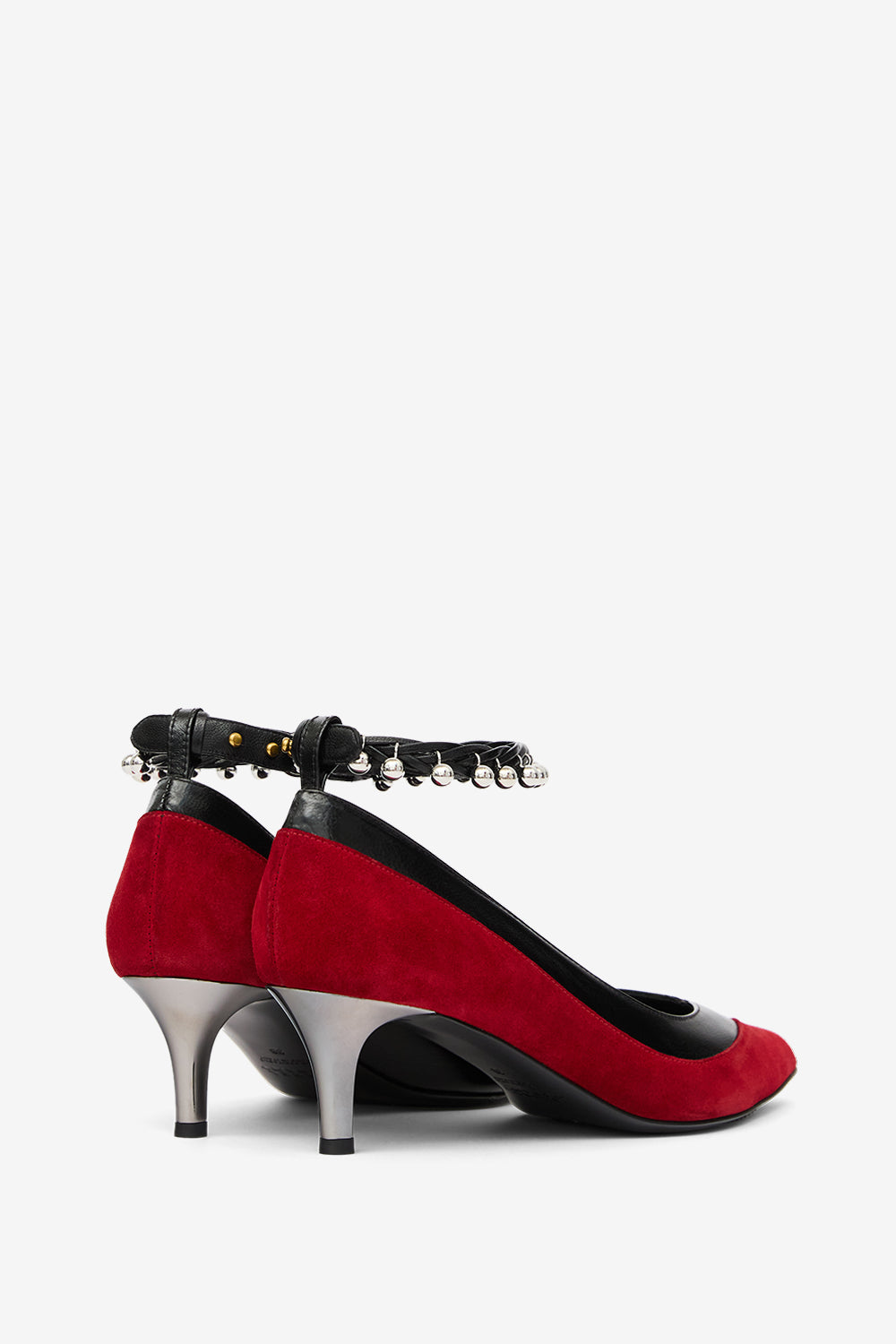 Palby low slingbacks - Red-black - Woman - 2