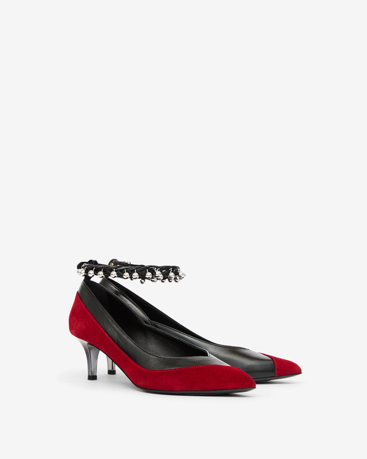 Pumps palby Woman Red-black 2
