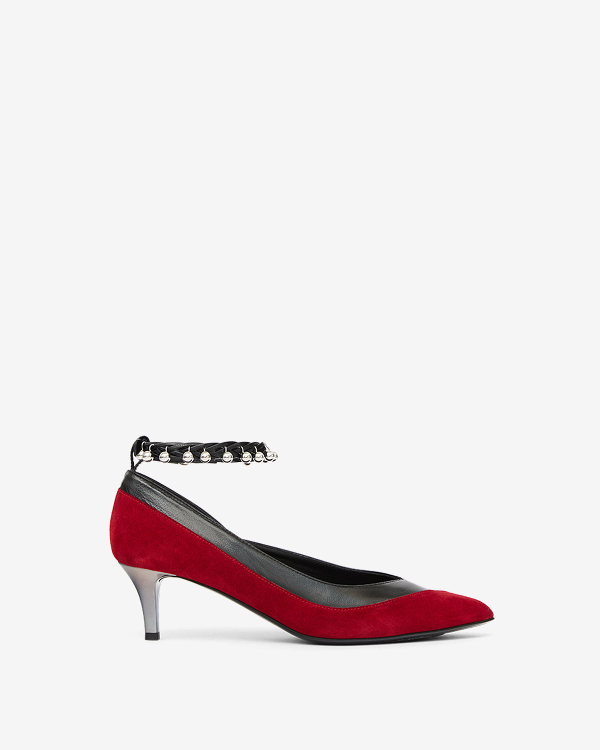 Pumps palby Woman Red-black 2