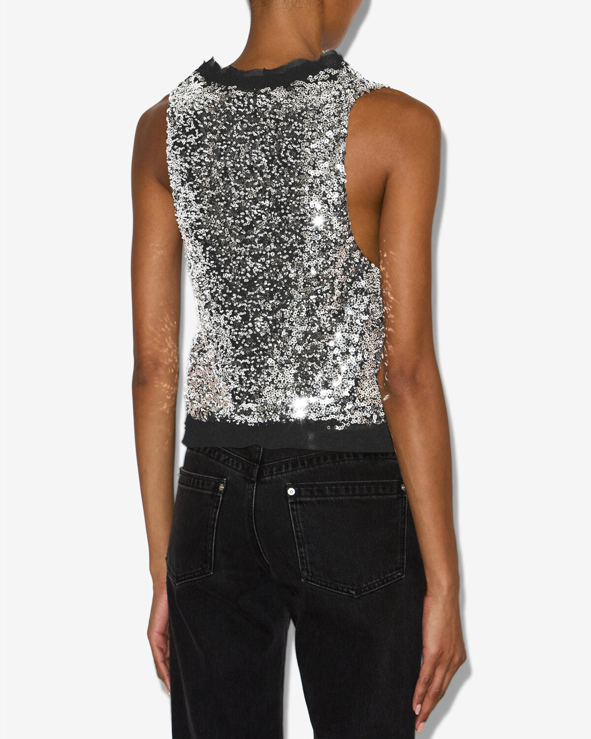 Tahina vest Woman Silver 4