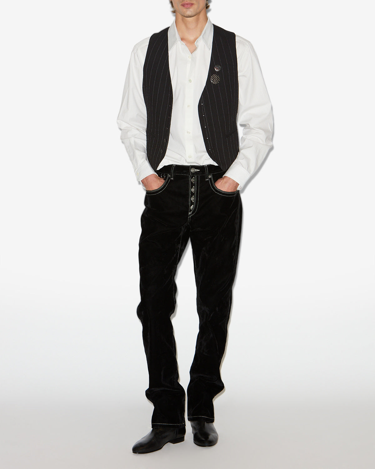 Chaleco mika Man Negro 4