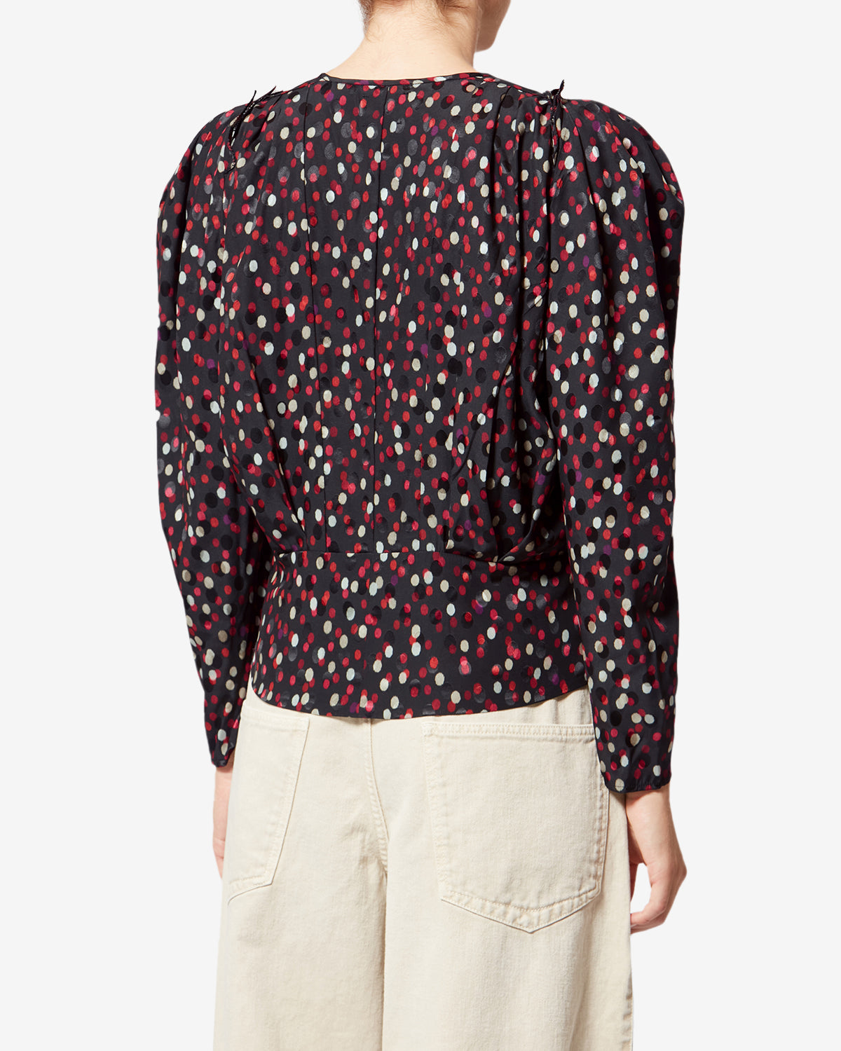 Zarga top Woman Black-red 5