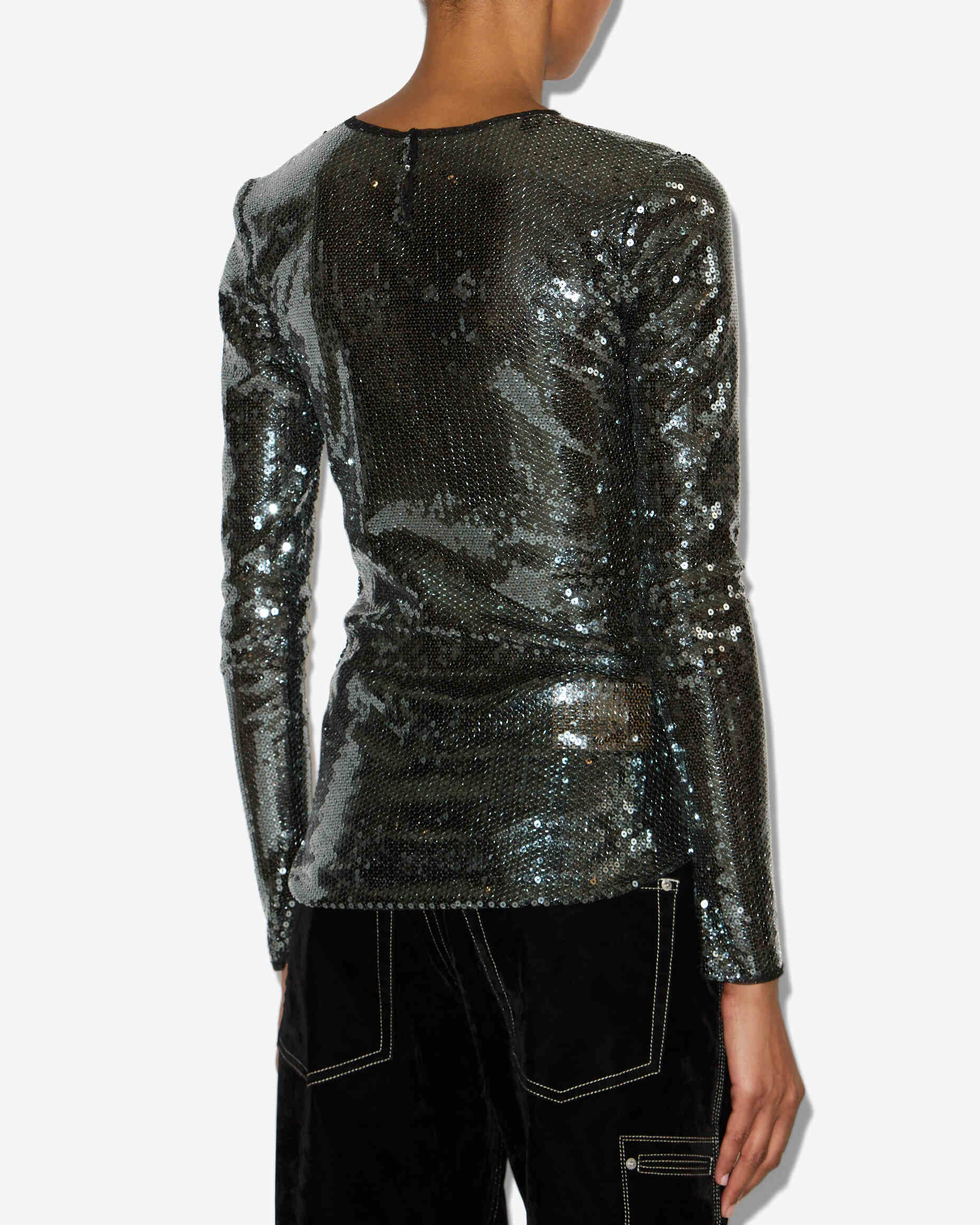 Maglia/top hilda Woman Gun metal 4