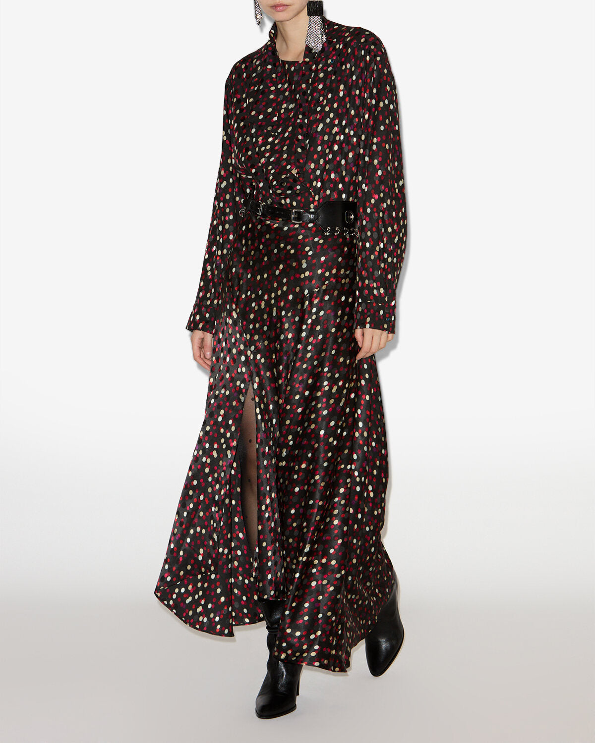 Top / emany top Woman Black-red 4