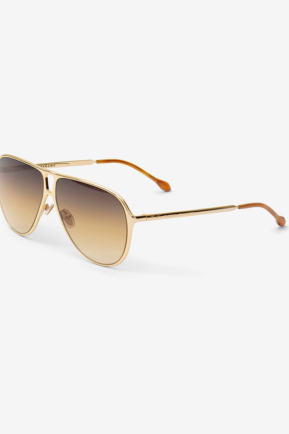Haylo 에비에이터 선글라스 - Gold brown - brown shaded - Woman - 2