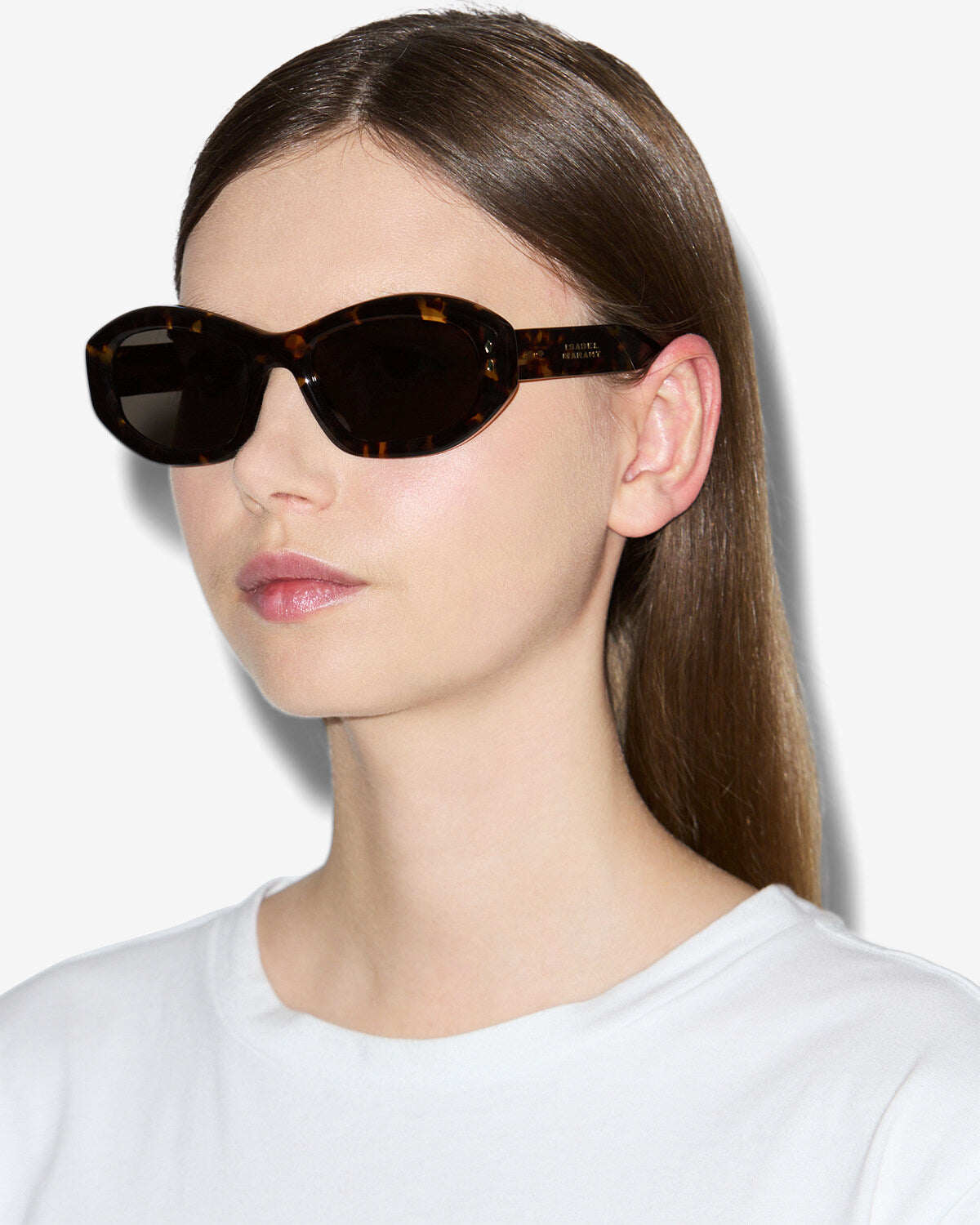 Gafas de sol ovaladas vancy - Havana/grey - Woman - 3