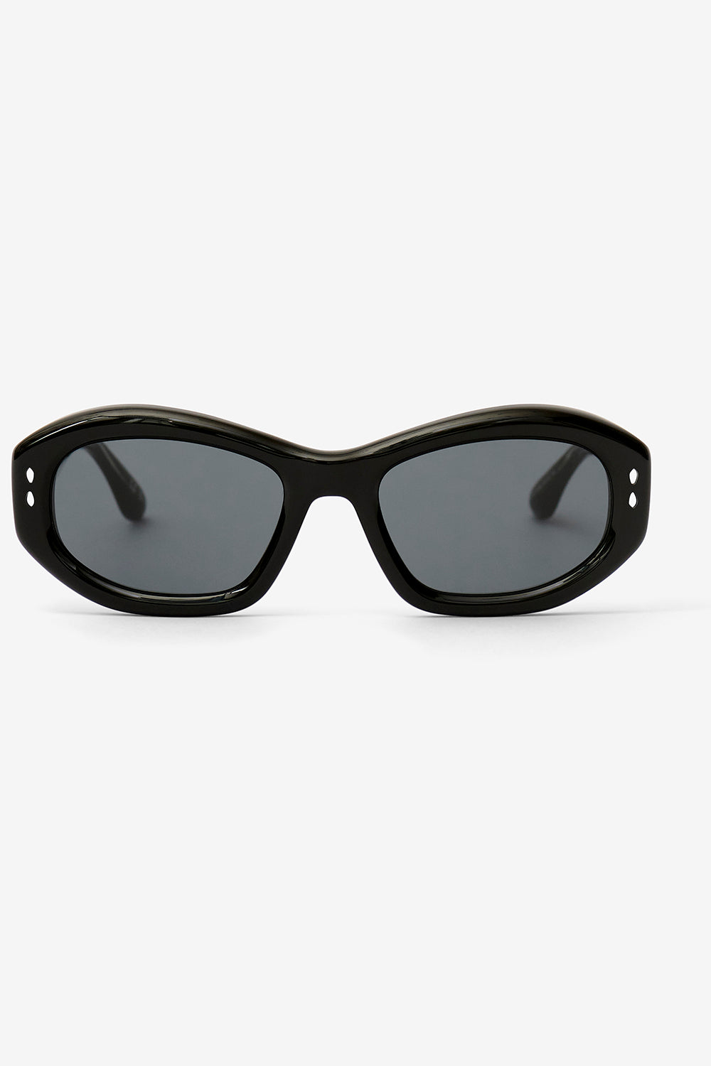 Vancy 타원형 선글라스 - Black pall-gray - Woman - 1