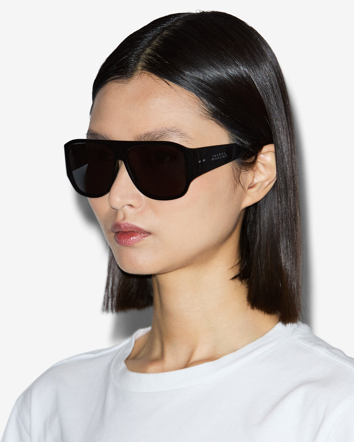 Gafas de sol tipo máscara mikala - Black pall-gray - Woman - 4